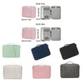 thumbnail image 3 of serony Laptop Sleeve Case Notebook Protective Handbag Zipper Closure Nylon Computer Carrying Bag Protector For Tablet Pouch White 10.8-11 inch, 3 of 9
