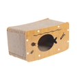thumbnail image 4 of STARTIST Cat Cardboard House Kitten Grinding Claws Thickened Corrugate Scratchers Box S, 4 of 9