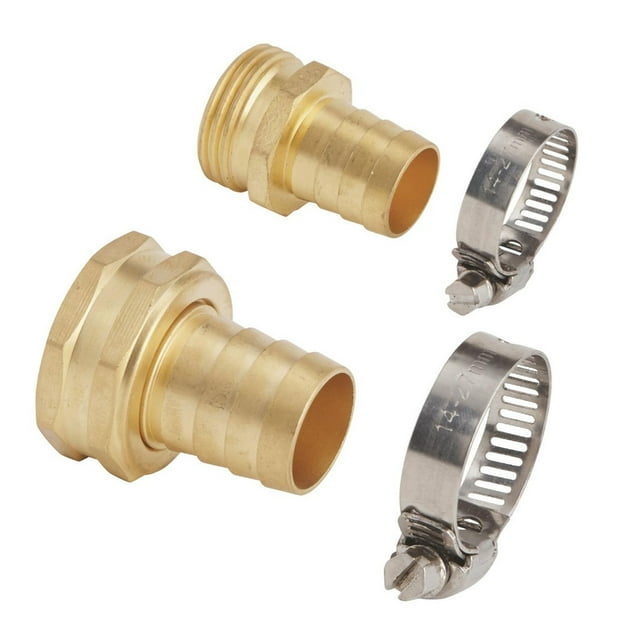 Kit de conectores Conector hembra 3/4 Conjunto de manguera macho Manguera de jardín Patio y jardín