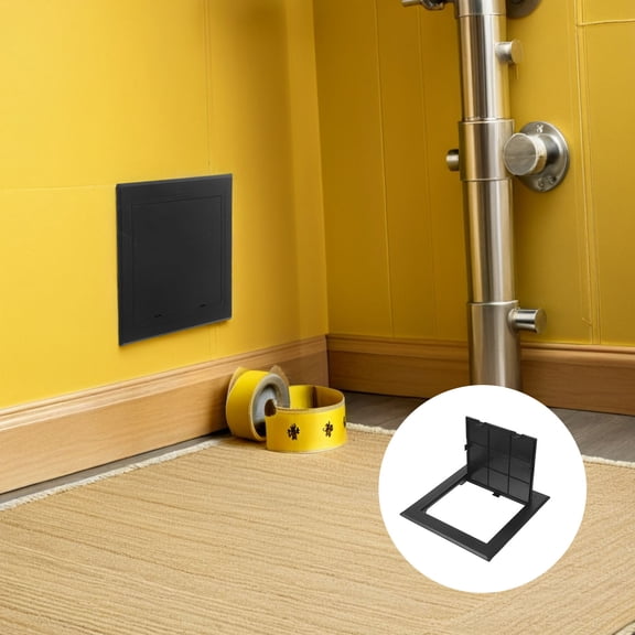 ETHZZLE Plastic Plumbing Access Panel for Drywall Wall Hole Cover with Quick and Easy Installation, and Lightweight