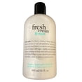 thumbnail image 4 of Philosophy Fresh Cream & Mint Shampoo, Shower Gel & Bubble Bath, 16 Oz, 4 of 4