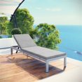 thumbnail image 2 of Pemberly Row  Plastic Wood Reclining Patio Chaise Lounge in Silver and Gray, 2 of 4