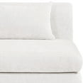 thumbnail image 6 of Meridian Furniture Stellar 114" Cream Chenille Fabric 6Pc. Modular Sectional, 6 of 9