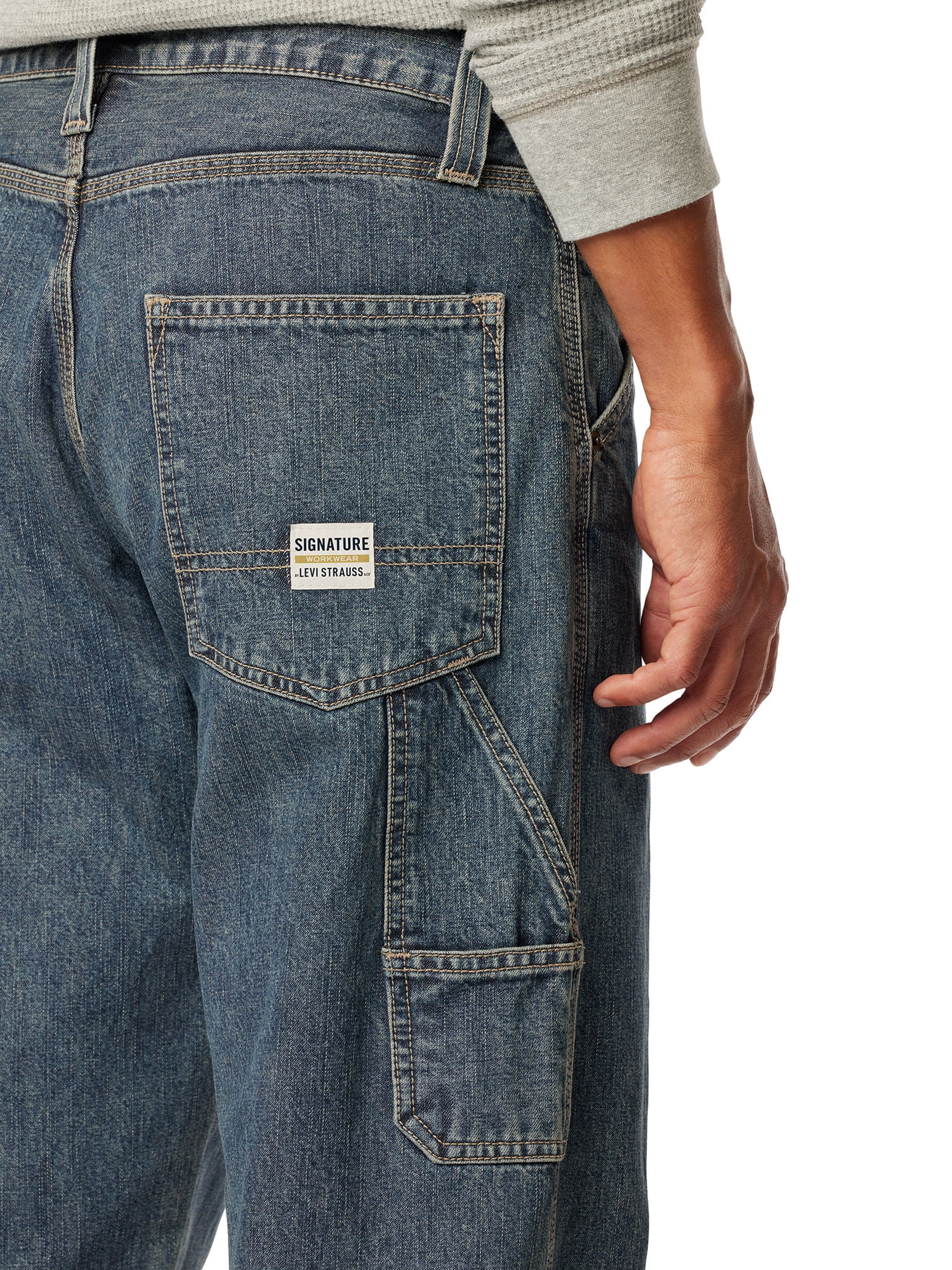 Levi Strauss Signature Men's and Big and Tall Carpenter Jean