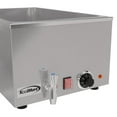 thumbnail image 4 of Koolmore CFW-1T Bain Marie Countertop Stainless Steel Food Warmer in Silver, 4 of 6