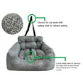 thumbnail image 4 of Asiento de coche para perros con correa de seguridad Asientos elevadores para coche para, 4 of 6