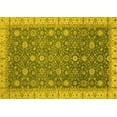 thumbnail image 1 of Ahgly Company Indoor Rectangle Oriental Yellow Traditional Area Rugs, 2' x 4', 1 of 4