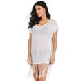 thumbnail image 4 of Tinglu Chiffon Tassel Dress Women Bikini Cover Up Swimsuits, 4 of 6