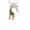 T, variant on Gold Tone Brown Giraffe - A - Crystal Initial Sophia Necklace, 18"+1"
