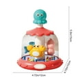 thumbnail image 3 of Press Carousel Toy,Baby Hand Eye Coordination Toy,Early Education Puzzle,Rotating Music Toy,Interactive Press Toy,Kids Learning Toy,Fine Motor Skill Toy,Soft Colorful Toy,Educational Play Toy, 3 of 6
