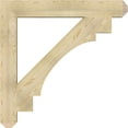 thumbnail image 3 of Ekena Millwork 6"W x 46"D x 46"H Merced Craftsman Rough Sawn Bracket, Douglas Fir, 3 of 4