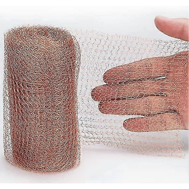 20 Feet Copper Mesh Pest Snail Stopper Mesh Rodent Mesh Control Garden Slug Pest Control For Mouse Snail Pigeon