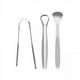 thumbnail image 1 of Limpiador De Lengua 5x3x, Reduce El Mal , Metal Reutilizable, Acero Inoxidable, 1 of 8