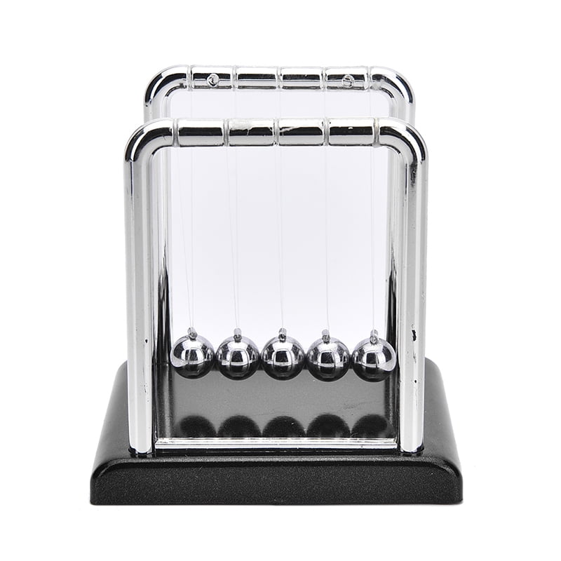 MageCrux Newton's Cradle Steel Balance Ball Physics Science Pendulum