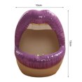 thumbnail image 4 of Dream Lifestyle Ceramic Cigarette Ashtrays, Mouth Lips Ceramic Ashtray Personality Mouth Ashtrays Holder Anti-slid Base Ashtray Decor Fashion Home Decorations, 4 of 8
