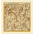 thumbnail image 2 of Robert 12x13 Gold Ornate Wood Framed with Double Matting Museum Art Print Titled - Tende Comune France Cuneo Province Italy - Robert 1748, 2 of 4