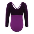 thumbnail image 4 of inhzoy Ballet Gymnastics Leotards for Girls Long Sleeve Dancing Athletic Dancewear, 4 of 4