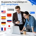 thumbnail image 6 of Domars AI Smart Glasses with Real-Time Translation, 25g Ultra-Lightweight, Bluetooth 6.0, 6 of 7