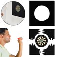 thumbnail image 2 of Visland Splicing Dart Board Wall Protector Universal EVA Square Dart Backboard Wall Protection Surround Backing Guard Dart Board Accessories, 2 of 7