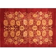 thumbnail image 1 of Ahgly Company Indoor Rectangle Oriental Orange Industrial Area Rugs, 4' x 6', 1 of 4