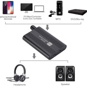 Dazone 16-300Ω Mini HIFI 1-Channel Headphone Amplifier with Audio USB Cable