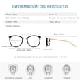 thumbnail image 4 of Cyxus Lentes para Computadora Hombres y Mujeres Anti Luz Azul Lente Antireflejant Bloqueo UV Antifatiga Anteojos Cyxus Style, 4 of 5
