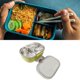 thumbnail image 3 of Fiambrera De 2 Compartimentos De Acero Inoxidable, Moderna Caja Bento Coreana Para Cenar, Con Juego De Vajilla Para Exteriores, A Prueba De Fugas, 3 of 7