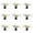 Color1, variant on VMWMSSR 10 Pack Mini Artificial Aquarium Water Grass Fish Tank Decorations Ornament Lifelike Simulated Aquatic For Tank Landscape Decor(Green8-3.93")