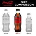 thumbnail image 2 of Coke Zero Sugar Diet Soda Soft Drink, 16.9 Fl Oz, 6 Pack, 2 of 7