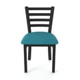 thumbnail image 2 of 400 Jackie 18" Chair with Black Wrinkle Finish and Graph Tidal Seat, 2 of 7