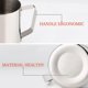 thumbnail image 3 of 600ml Stainless Steel Milk and Coffee Frothing Pitcher with Thermometer (蓝), 3 of 4