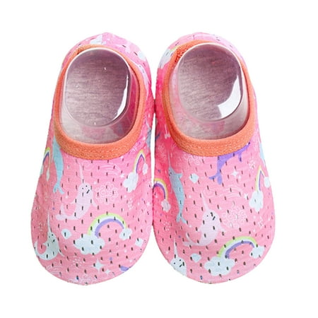

〖Yilirongyumm〗 Baby Shoes Animal Kids Boys Socks Barefoot Shoes Socks 1-6Y Cartoon The Non-Slip Girls Floor Baby Prints Mesh Baby