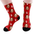 thumbnail image 1 of Personalised Socks With Photo Socks With Face Socks Print Photo Personalised Socks For Christmas Birthday And, 1 of 4