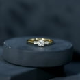 thumbnail image 6 of Rosec Jewels Lab Grown Diamond Promise Engagement Ring (5 mm, EF-VS Quality) - Ready to Gift, 14K Yellow Gold, US 12.00, 6 of 9