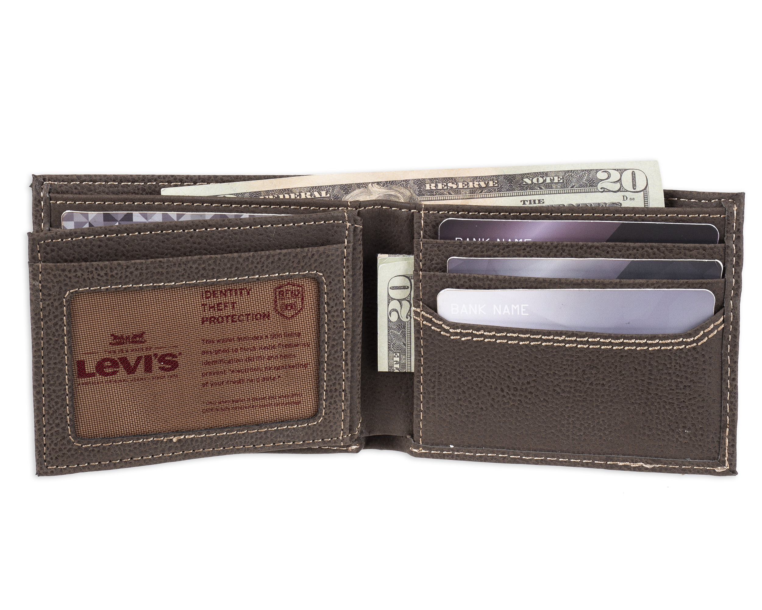 Buy Levi's Men Two Horse Pull Tan Wallet online