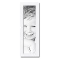 thumbnail image 2 of ArtToFrames 7" x 26" Contemporary White with Lip Picture Frame, 7x26 inch White Wood Poster Frame (WOM-2032), 2 of 7