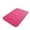 Hot Pink, variant on Suncoda Khaki Microfiber Coral Fleece Bath Rug, 17" x 24", Non Slip
