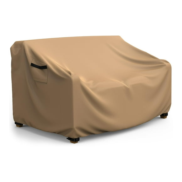 Funda impermeable para sofá de patio BROSYDA 198x84x81 cm marrón