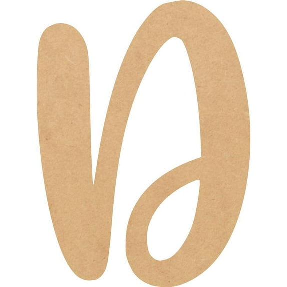 Cheap Wood MDF Letter 10'' Tall Jacklin Letters DIY D, Paintable Craft Project A-Z