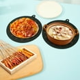 thumbnail image 3 of 2 Pcs Thermochromic Silicone Induction Cooktop Protector Mat with Hook Nonslip Induction Cooktop Cover Antiscratch Induction Stove Protector Reusable Induction Cooktop Protector for Induction Cooktop, 3 of 8