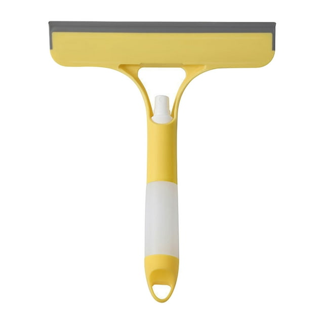 PRETXORVE Outil de Nettoyage de Verre Outil Ménager Lavage Miroir Eau Raclette de Fenêtre Grattoir Nettoyage Brosse Vaporisateur de Fenêtre Grattoir