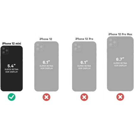 OtterBox - Otter + Pop Symmetry Case with PopGrip for Apple iPhone 12 mini