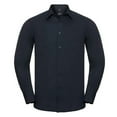 thumbnail image 1 of Russell Collection Mens Poplin Tailored Long-Sleeved Shirt, 1 of 3