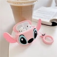 thumbnail image 6 of For AirPods 4 3 2 1 Pro Pro2 Earphone Case 3D Stitch Couple Cartoon Silicone Protective Headphone Box With Pendant Cover, 6 of 6