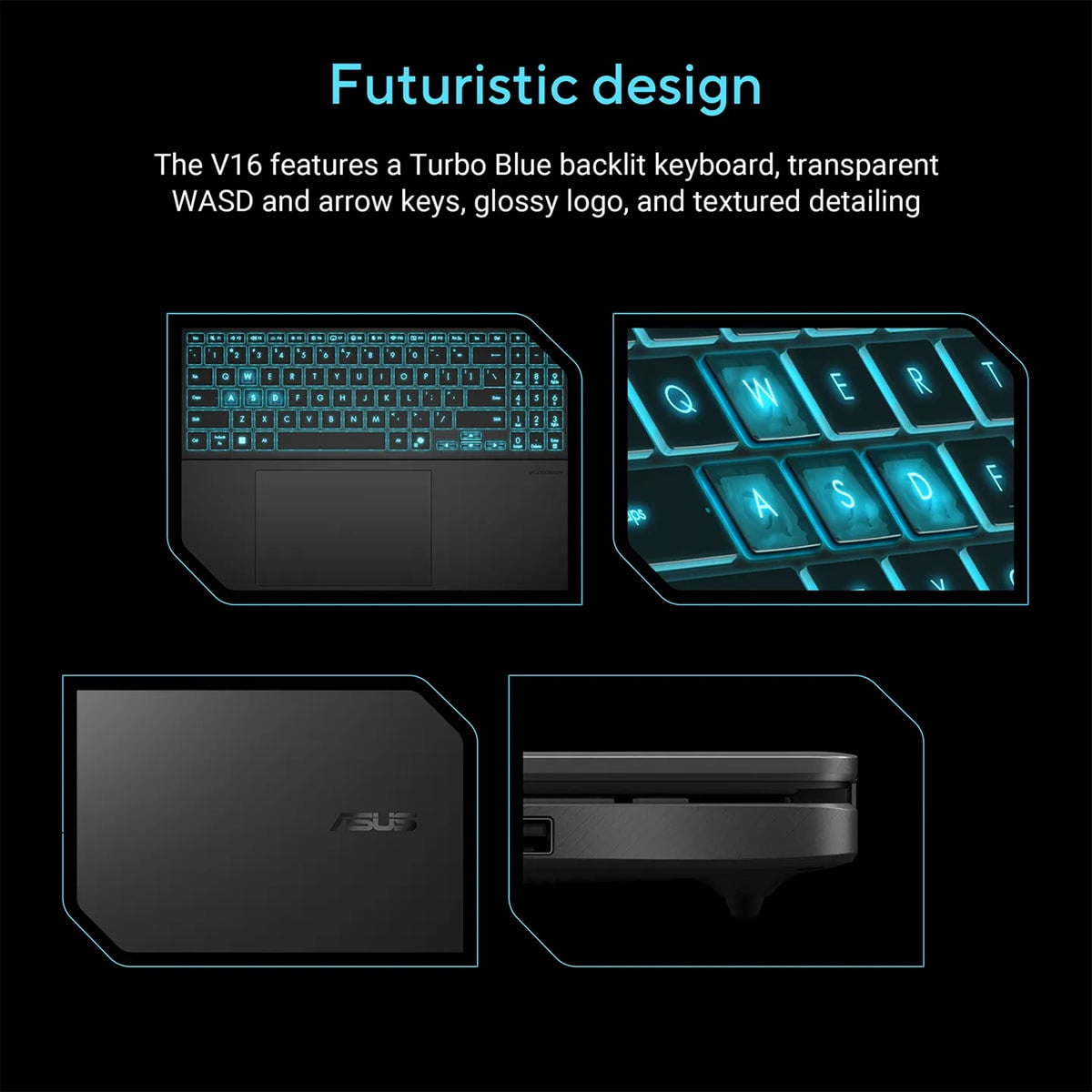 Asus Vivobook 16 16" Intel Core 7 240H RTX 3050 16 GB Memory- 512 GB SSD Windows 11 Home V3607VJ-DS76