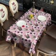 thumbnail image 5 of French Bulldog Cute Bone Paw Print Rectangle Tablecloth 60"x102",Waterproof Polyester Rectangle Table Cloth, Wipeable Spillproof Polyester Tablecloth for Dining, Camping, Indoor and Outdoor, 5 of 6