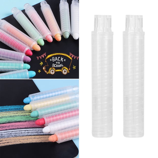 MERRYHAPY Back to School 10PCS Chalk Holder Transparent Water Soluble Hand Protection for School Use