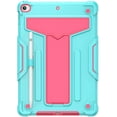 thumbnail image 3 of EpicGadget Case for iPad 10.2 (9th/8th/7th Gen) Protective Rugged Hybrid Case with Kickstand Pencil Holder Cover for Apple 10.2 Inch iPad 9th/8th/7th Generation 2021/2020/2019 Release (Teal/Pink), 3 of 5