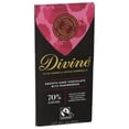 thumbnail image 2 of (Pack of 12), Divine Chocolate 70% Dark Chocolate with Raspberries, 3 oz, 2 of 5
