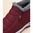 thumbnail image 4 of Men's and Women's cotton shoes, Waterproof Winter shoes with Slip-on, Fashion cotton shoes for Cold Weather, 4 of 11